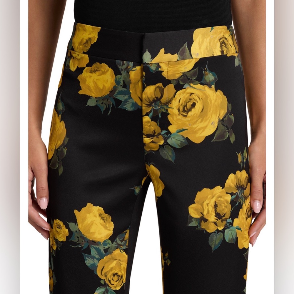 Alice + Olivia Livi Printed Floral Pants - Picture 5 of 8